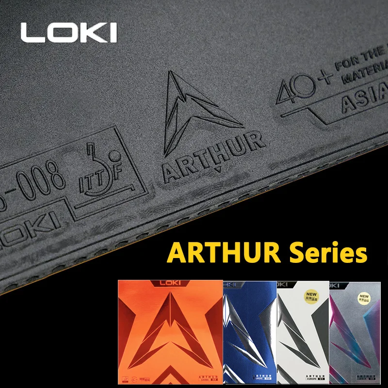 Table Tennis Loki - LOKI ARTHUR-Borracha pegajosa do tênis de