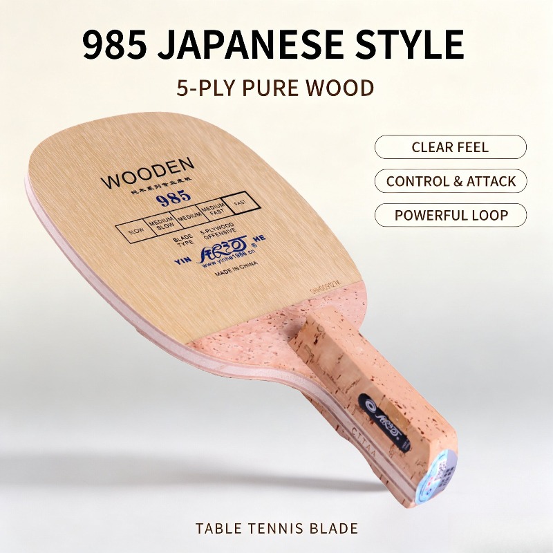 Raquete de Tênis de Mesa YINHE - Table Tennis In Japanese avaliação e preço