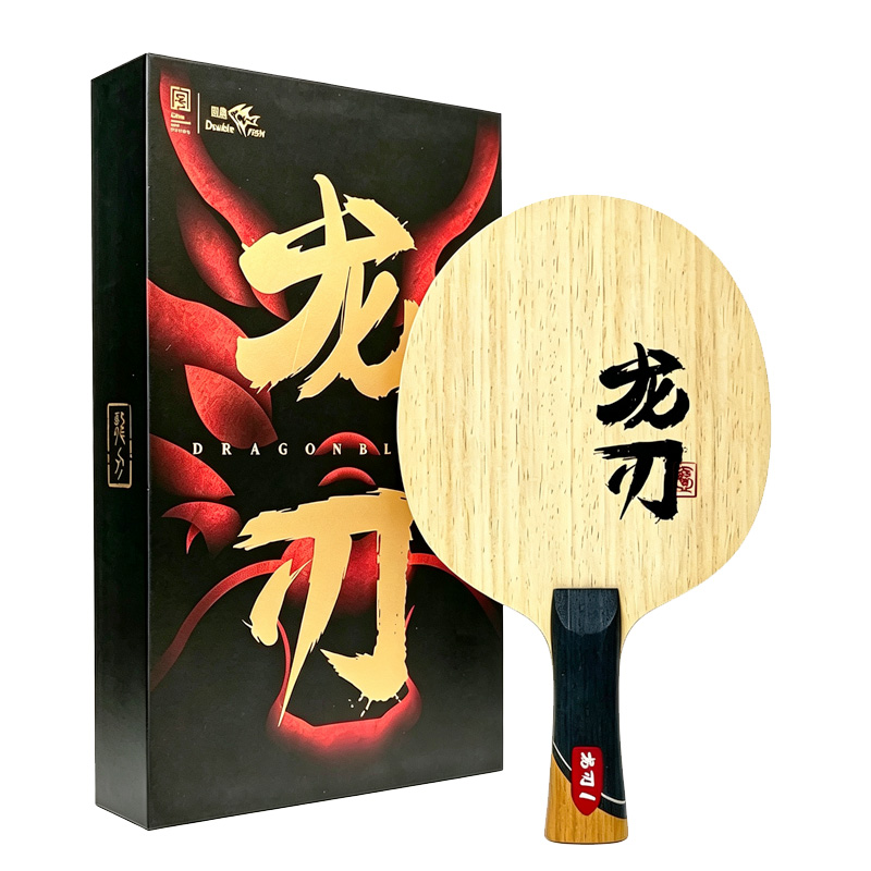 DOUBLE FISH Dragon Blade 1 Raq - Table Tennis Zhang Jike avaliação e preço